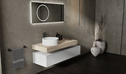 Столешница Jorno MODULARE Mdlr.06.120/T/JR 120х52х12 подвесная - фото 3