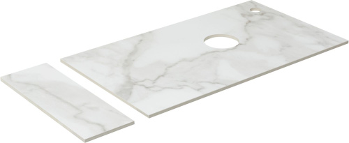 Столешница Aquanet Nova Lite Loft 00261852 71х40 накладная цвет белый - фото 4