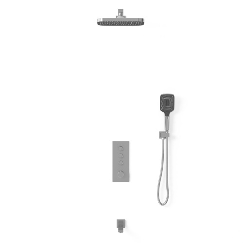 Душевая система Vincea VSFW-433T1CH встраиваемая в стену с термостатом - фото 3