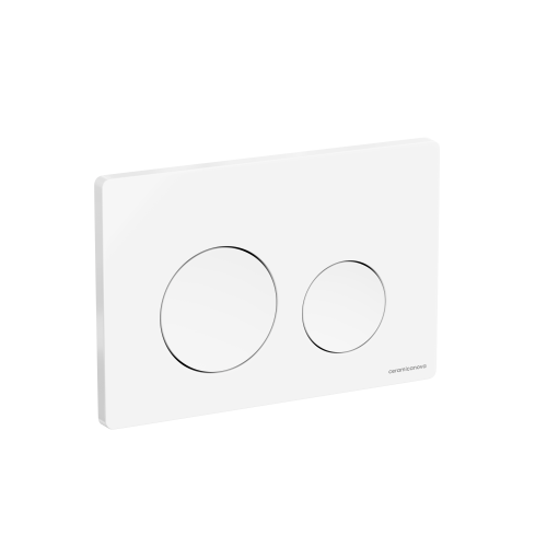 Клавиша смыва механическая Ceramica Nova Balance/Circle CN12-001W цвет белый глянцевый - фото 2