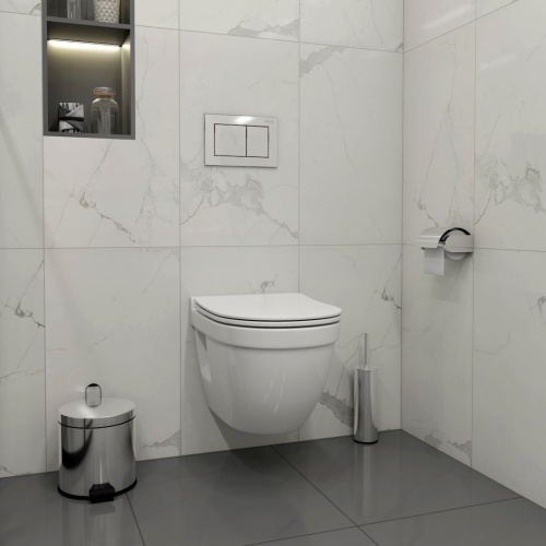 Клавиша смыва механическая Teymi Aina T70012CH цвет хром - фото 2