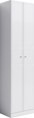 Шкаф-пенал Aqwella Y Ba.05.04 50х33х193 напольный цвет белый - фото 2