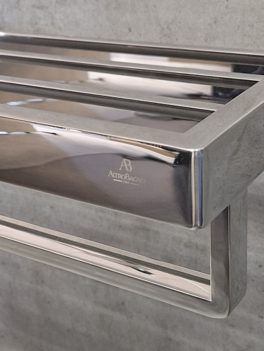 Полка в ванную комнату AltroBagno Aperto AltroBagnoAperto081504Cr - фото 5