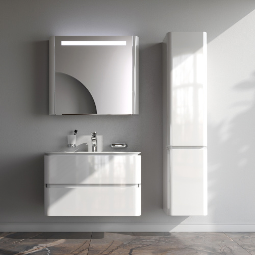 Тумба под раковину Am.Pm Sensation M30FHX0802WG 80х49х52 подвесная цвет белый - фото 5