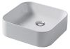 Раковина керамическая Disegno Ceramica Slim SL04038055 40х40 накладная цвет коричневый