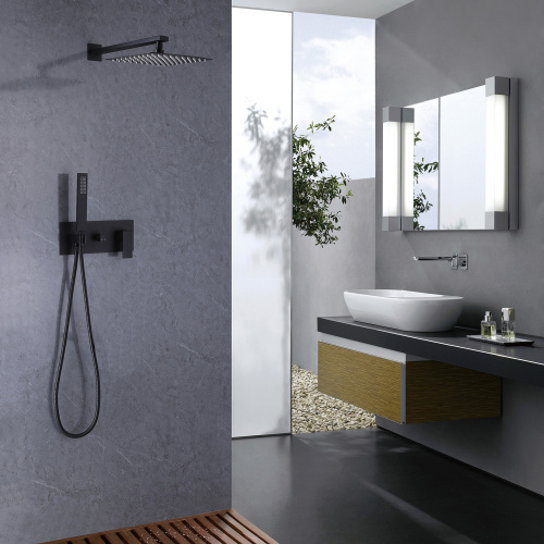 Душевая система ABBER AF8218B встраиваемая в стену - фото 2