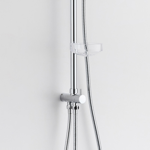 Душевая стойка Bond Circle B01-8800 настенная цвет хром глянцевый - фото 5