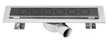 Душевой лоток Vincea OPTIMA SAY.601.60.B.M.S.NSNGH 60х10 черный