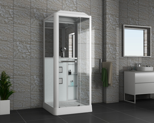 Душевая кабина Grossman GR121 90х90 квадратная с крышей ориентация универсальная - фото 2