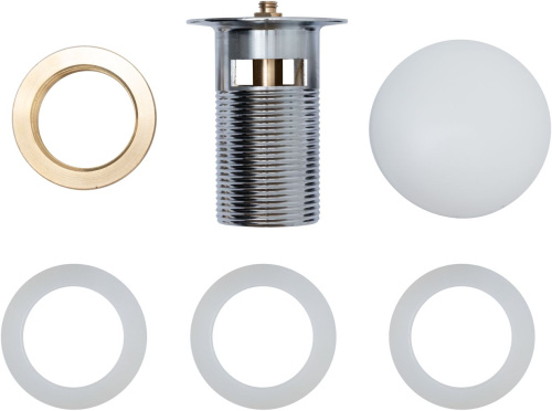 Донный клапан для раковины Aquanet 00333928 - фото 2