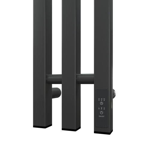 Полотенцесушитель Point Гермес PN13822GB 15х119 электрический графит - фото 4