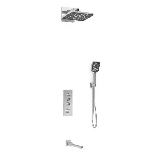 Душевая система Vincea VSFW-433TI4CH встраиваемая в стену с термостатом - фото 2