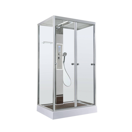 Душевая кабина AvaCan Z Z1911LED 110х90 прямоугольная с крышей ориентация универсальная - фото 3