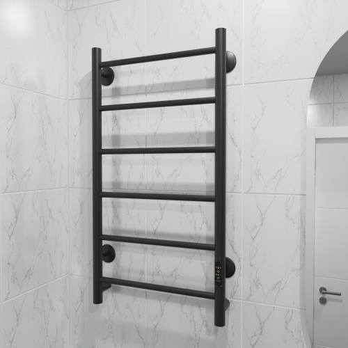 Полотенцесушитель Тругор Аспект Пэк сп АспектПэксп1/8040чернВГП 43х80 электрический черный - фото 2