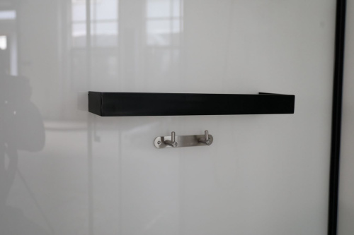 Душевая кабина Cerutti SPA VIVA101B 100х100 четверть круга с крышей ориентация универсальная - фото 3