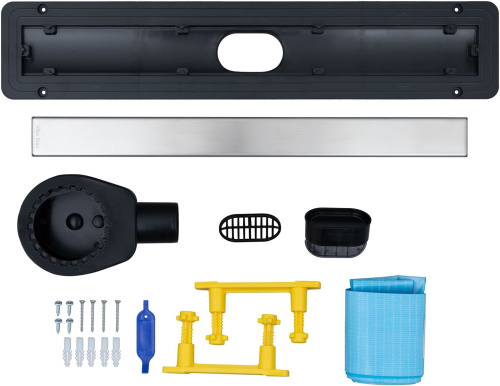 Душевой лоток Allen Brau Infinity 9.50003.SS напольный - фото 5