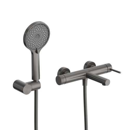 Смеситель Cezares RELAX RELAX-VD-GM настенный оружейная сталь - фото 2