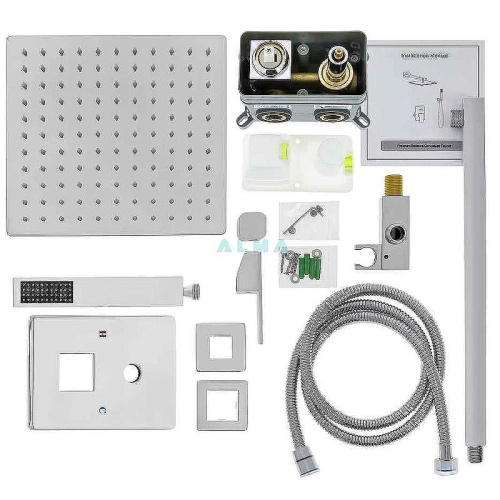 Душевая система ALMAes Leine TVZ-0809 встраиваемая цвет хром - фото 3