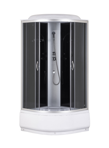 Душевая кабина Taliente TA-9090G 90х90 четверть круга с крышей ориентация универсальная