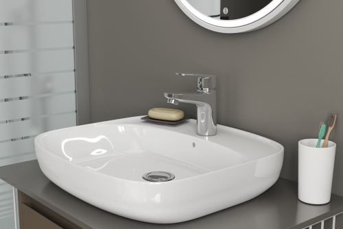 Смеситель Rush Balearic BA3935-11 на раковину хром - фото 3