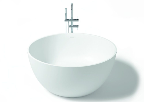 Ванна из искусственного камня Zenon Biwa 4000.000.000.000.31739 120х120 отдельностоящая круглая