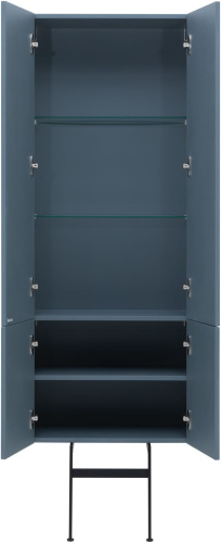 Шкаф-пенал Allen Brau Reality 1.32003.BGM 60х31х148 подвесной цвет синий/серый - фото 4