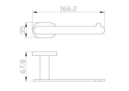 Бумагодержатель Wonzon & Woghand First WW-8416-LG - фото 2