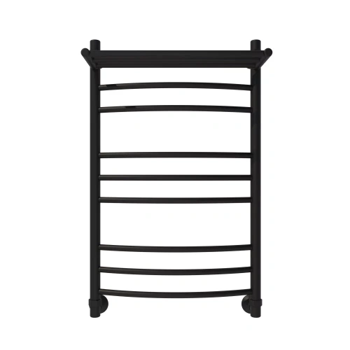 Полотенцесушитель Veconi Nemi-B N8050B-B 50х80 водяной черный - фото 2