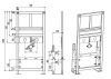 Инсталляция для раковины Creavit GLM100.00