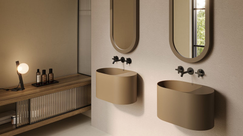 Раковина из искусственного камня Zenon Guadiana 4000.000.000.000.39674 50х30 подвесная цвет белый матовый - фото 5