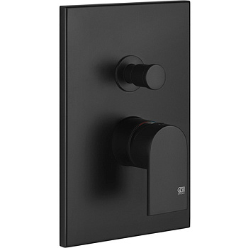 Смеситель Gessi Emporio Via manzoni 44634#299 встраиваемый в стену черный