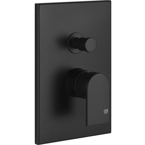 Смеситель Gessi Emporio Via manzoni 44634#299 встраиваемый в стену черный