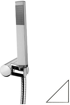 Душевой гарнитур Paffoni Premium ZDUP115BO настенный белый