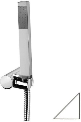 Душевой гарнитур Paffoni Premium ZDUP115BO настенный белый