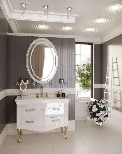 Тумба под раковину Onika Адель 110507 98х45х54 напольная - фото 2