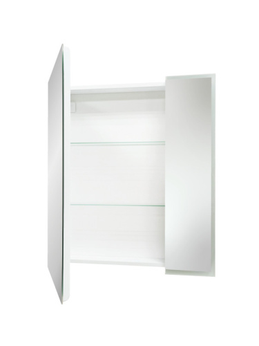 Зеркало-шкаф Континент Reflex МВК026 70х14х80 подвесной цвет белый - фото 5