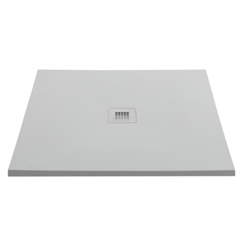 Душевой поддон Aquanet Pleasure 00258875 100х100 искусственный камень серый без каркаса - фото 4