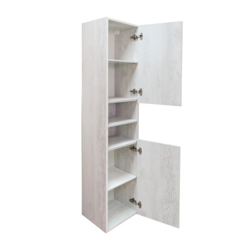 Шкаф-пенал Comforty Верона 00004137140CF 35х32х160 подвесной цвет дуб белый - фото 5