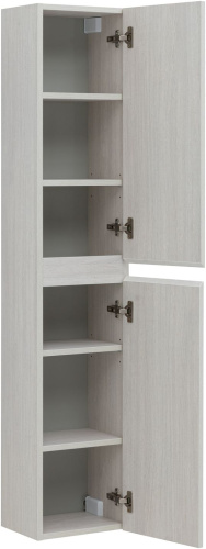 Шкаф-пенал Aquanet Нота NEW 00334207 30х24х150 подвесной цвет светлое дерево - фото 2