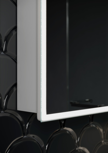 Зеркало-шкаф Sancos Cube CU600 60х14х80 настенный цвет белый - фото 5