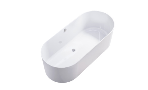 Ванна из литьевго мрамора Astra-Form Аквариус 01010045 170х75 отдельностоящая овальная - фото 3