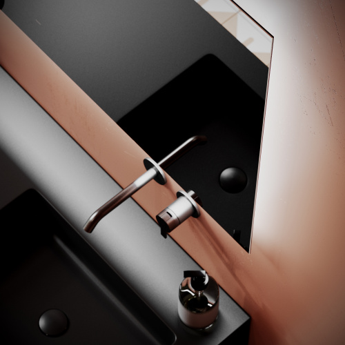 Зеркало в ванную Sancos SQUARE SQ600 60х80 - фото 4