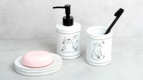 Мыльница Fixsen Teddy FX-600-4 - фото 3