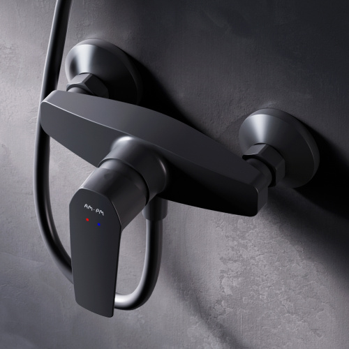 Смеситель для душа Am.Pm Gem F90A20022 настенный черный