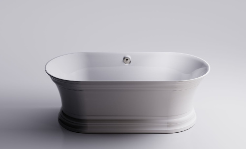 Ванна из литьевго мрамора Astra-Form Шарм 01010017 170х80 отдельностоящая овальная с ножками - фото 5