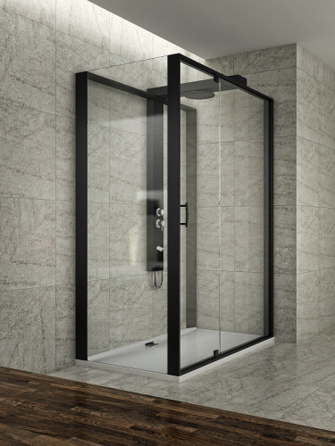 Душевая кабина Vitra Zest 56930024000 90х90 квадратная без крыши ориентация левая - фото 2