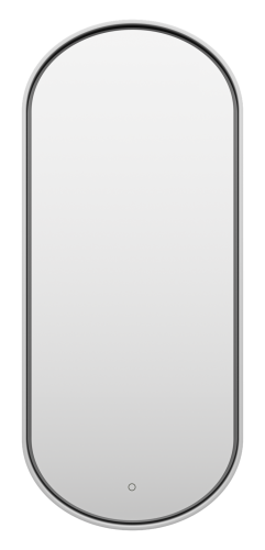Зеркало в ванную Brevita Saturn SAT-Dro1-050-platinum 50х115 цвет серый - фото 2