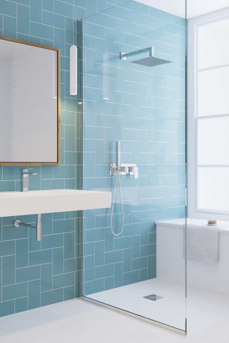 Душевая система AQG Bold 19BOLEC24002 встраиваемая цвет хром - фото 3