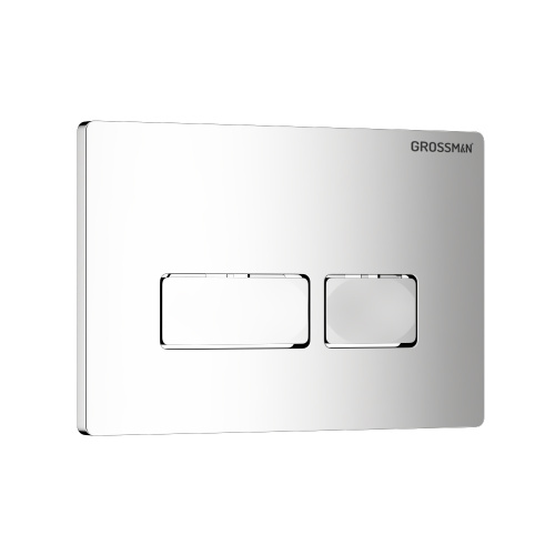 Клавиша смыва механическая Grossman Pragma 700.K31.03.100.100 цвет хром - фото 2