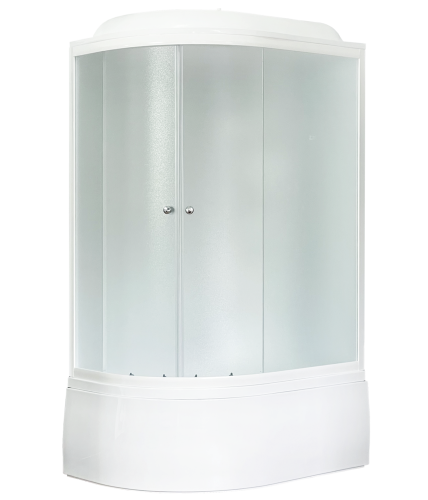Душевая кабина Royal Bath BK RB8120BK4-MM-R 120х80 асимметричная с крышей ориентация правая - фото 2